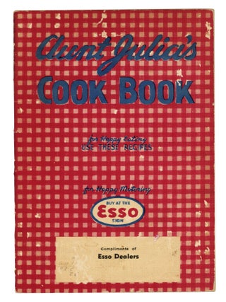 Item #140944658 Aunt Julia's Cook Book