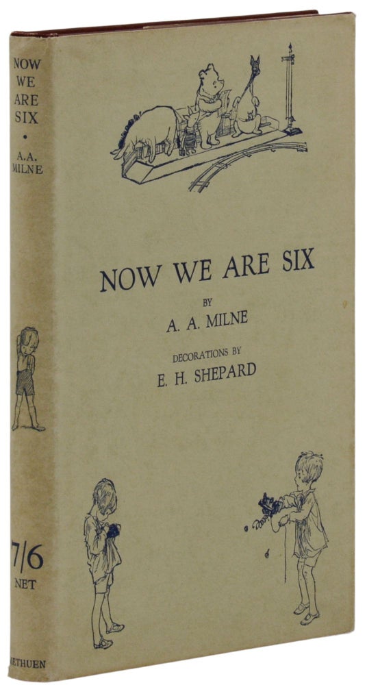Item #140944663 Now We Are Six. A. A. Milne, Ernest Shephard.