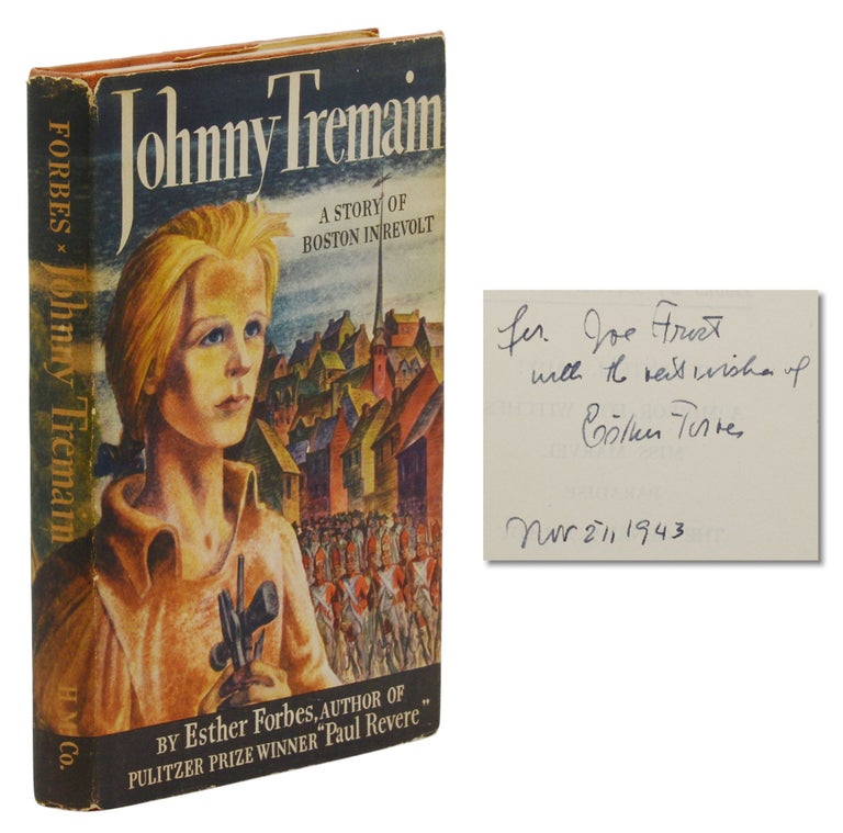 Item #140944681 Johnny Tremain. Esther Hoskins Forbes, Lynd Ward.
