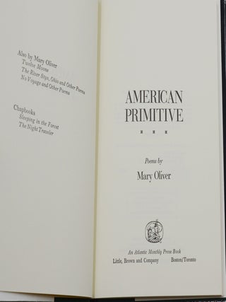 American Primitive