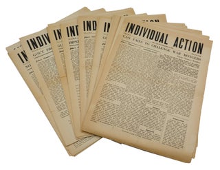 Item #140944688 Individual Action. John Goldstein, Ammon Hennacy, Bayard Rustin, Conrad Lynn,...