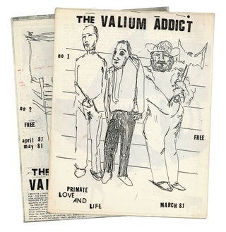 Item #140944693 The Valium Addict (The first two issues). Richard Kern