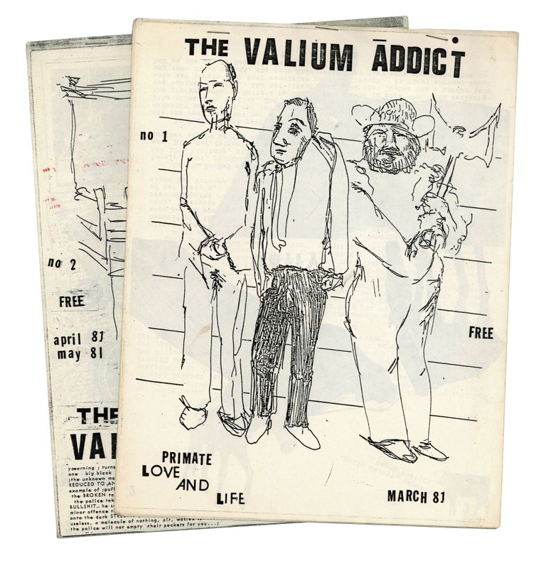Item #140944693 The Valium Addict (The first two issues). Richard Kern.
