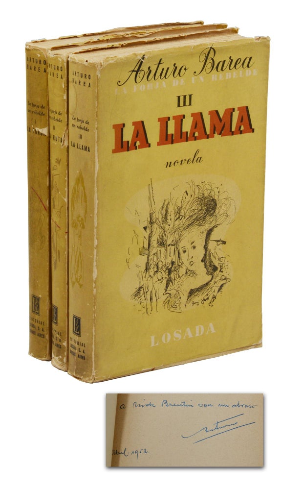 Item #140944697 La forja de un rebelde: Vol. I La forja, Vol. II La ruta, Vol. III La llama (The Forging of a Rebel). Arturo Barea.