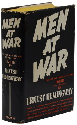 Item #140944720 Men at War. Ernest Hemingway