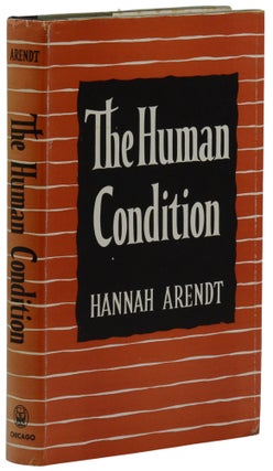 Item #140944737 The Human Condition. Hannah Arendt