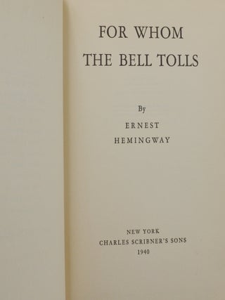 For Whom the Bell Tolls