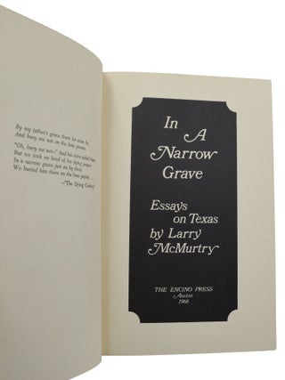 In a Narrow Grave