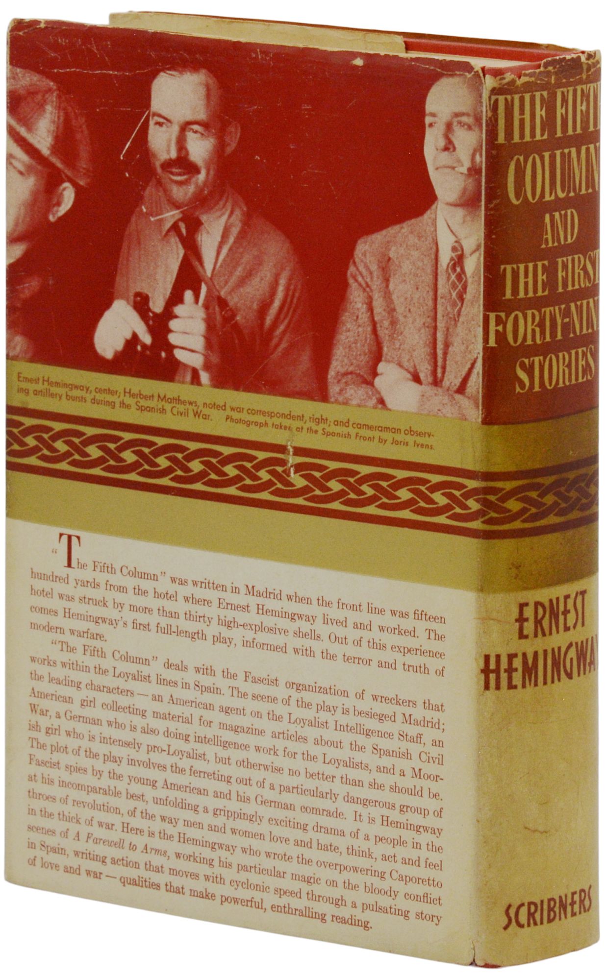 The Fifth Column And The First Forty Nine Stories Ernest Hemingway