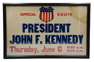 Item #140944804 Official Route President John F. Kennedy Thursday, June 6 11:00 a.m. 11:30 a.m....