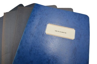 Large archive of photocopied typescripts, prepared and bound at the behest of the author