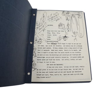Large archive of photocopied typescripts, prepared and bound at the behest of the author