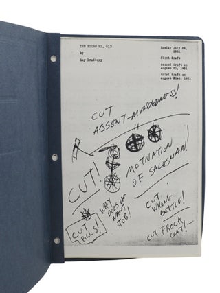 Large archive of photocopied typescripts, prepared and bound at the behest of the author