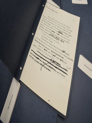 Large archive of photocopied typescripts, prepared and bound at the behest of the author