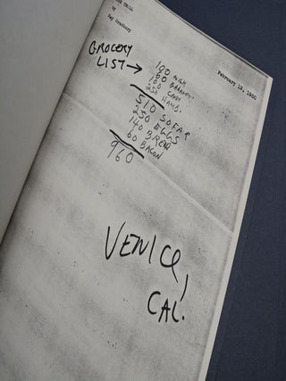 Large archive of photocopied typescripts, prepared and bound at the behest of the author