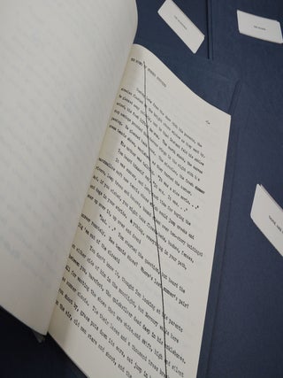 Large archive of photocopied typescripts, prepared and bound at the behest of the author
