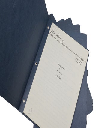 Large archive of photocopied typescripts, prepared and bound at the behest of the author