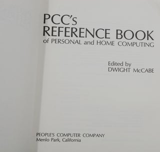PCC's Reference Book of Personal and Home Computing