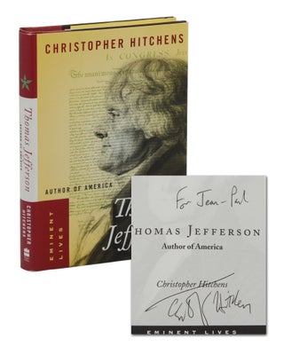 Item #140944933 Thomas Jefferson: Author of America (Eminent Lives). Christopher Hitchens
