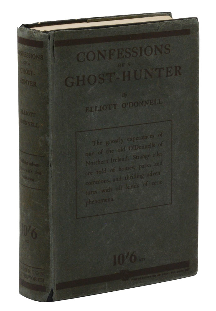 Item #140944951 Confessions of a Ghost-Hunter. Elliott O'Donnell.