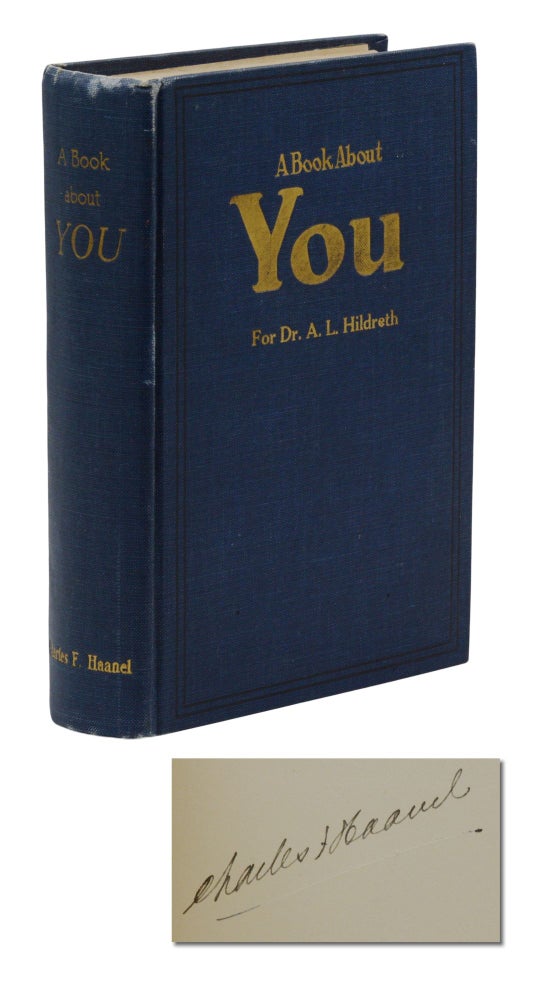 Item #140944977 A Book About You. Charles F. Haanel.