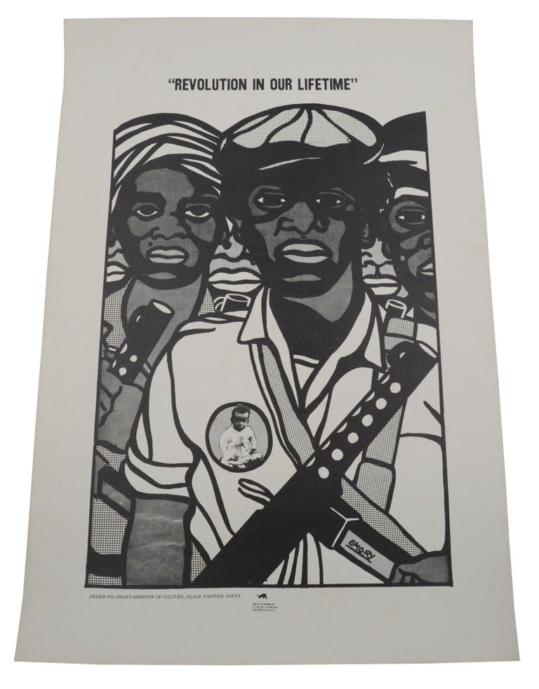 Item #140944990 [Black Panther Party] Revolution in Our Lifetime. Douglas Emory.