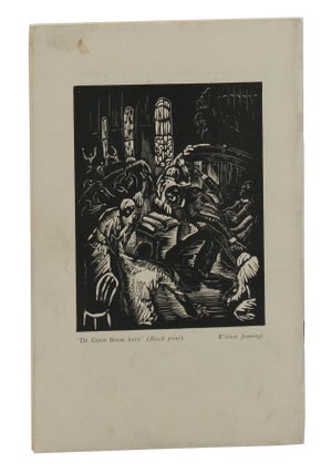 Negro Artists: An Illustrated Review of Their Achievements, Including Exhibition of Paintings by the late Malvin Gray Johnson and sculptures by Richmond Barthe and Sargent Johnson. Presented by the Harmon Foundation in cooperation with the Delphic Studios April 22 - May 4 1935, inclusive.