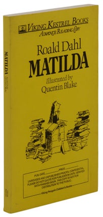 Item #140945032 Matilda. Roald Dahl, Quentin Blake, Illustrations