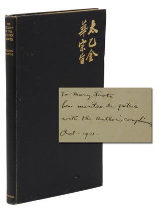 Item #140945041 The Secret of the Golden Flower. Richard Wilhelm, C. G. Jung, Cary F. Baynes,...