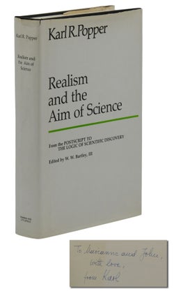 Item #140945064 Realism and the Aim of Science. Karl R. Popper