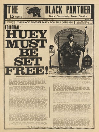 The Black Panther: Black Community News Service (Collection of 234 issues, 1967-1980)