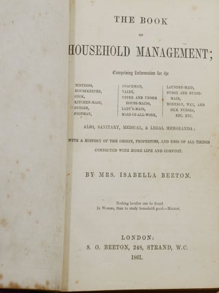 The Book of Household Management