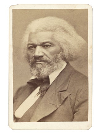 Item #140945094 Carte-de-visite portrait of Frederick Douglass. Frederick Douglass, George...