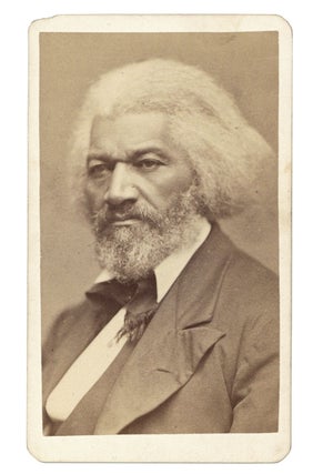 Item #140945094 Carte-de-visite portrait of Frederick Douglass. Frederick Douglass, George...
