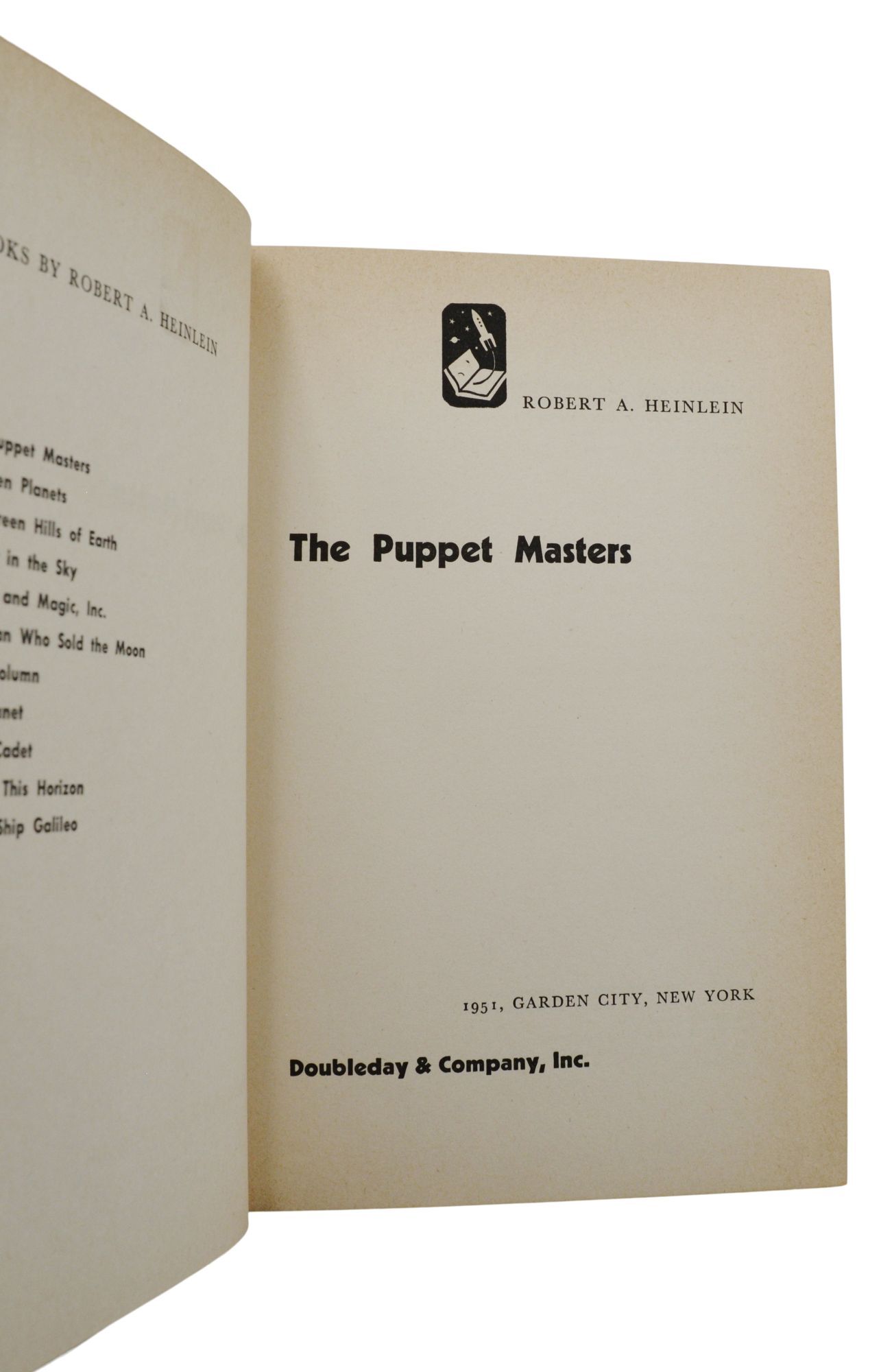 The Puppet Masters | Robert A. Heinlein | First Edition