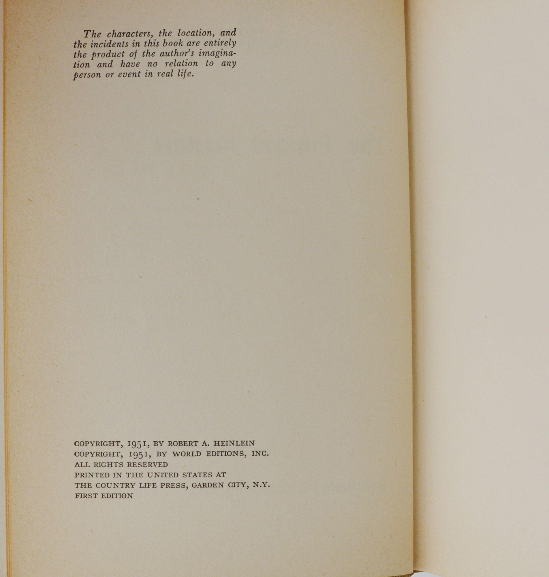 The Puppet Masters | Robert A. Heinlein | First Edition