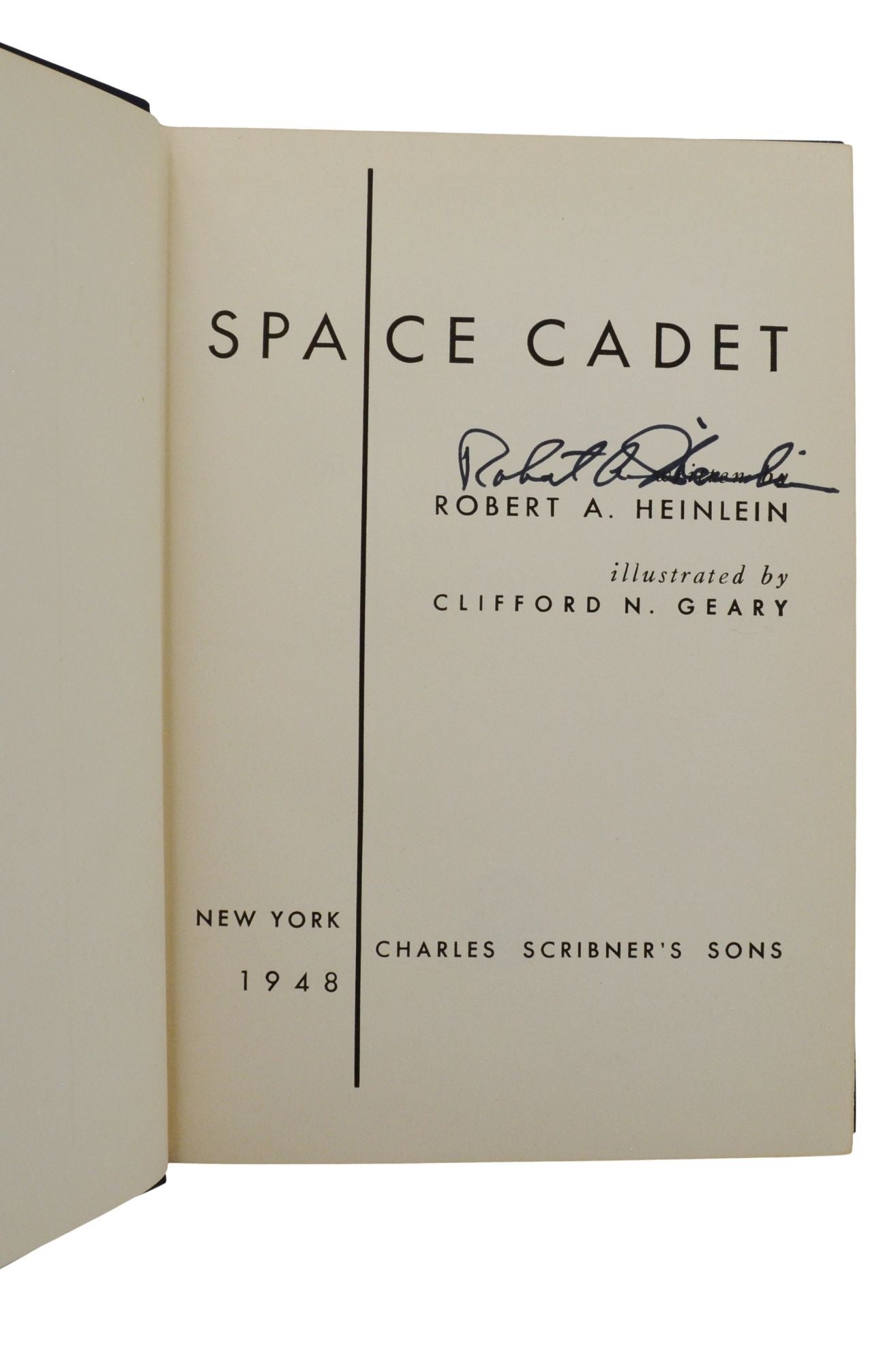 Space Cadet by Robert A. Heinlein on Burnside Rare Books