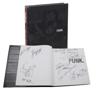 Item #140945149 Punk: A Life Apart (Signed by two Sex Pistols and other punks). Stephen...