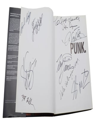 Punk: A Life Apart (Signed by two Sex Pistols and other punks)