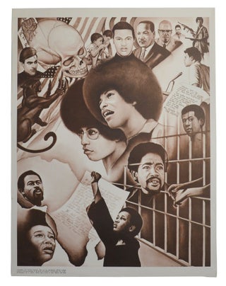 Item #140945162 Collection of nine Black Power posters featuring the artwork of George 8X...