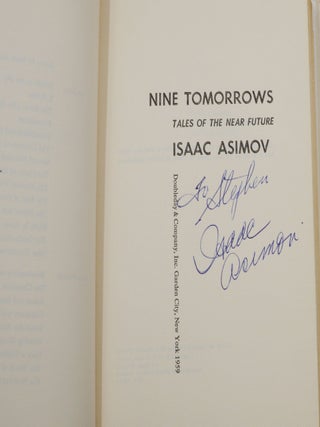 Nine Tomorrows: Tales of the Near Future