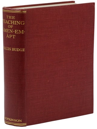 The Teaching of Amen-Em-Apt