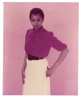 Large archive of fashion photographs of black women by African American photographer Arthur E. Grobes
