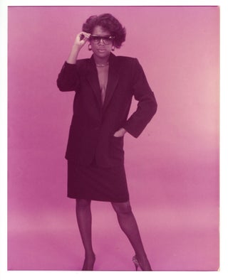 Large archive of fashion photographs of black women by African American photographer Arthur E. Grobes