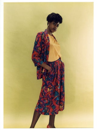 Large archive of fashion photographs of black women by African American photographer Arthur E. Grobes