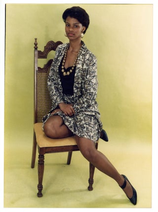 Large archive of fashion photographs of black women by African American photographer Arthur E. Grobes