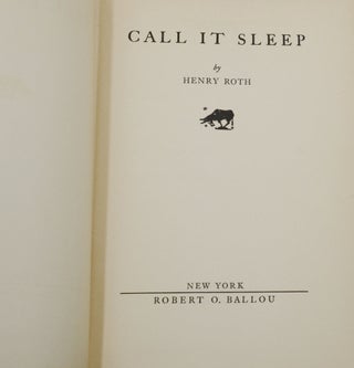 Call It Sleep