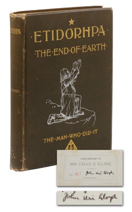 Item #140945277 Etidorpha, or the End of the Earth: The Strange History of a Mysterious Being and...