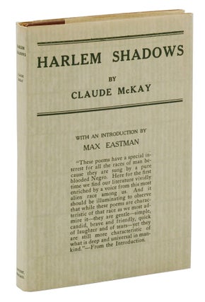 Item #140945278 Harlem Shadows. Claude McKay, Max Eastman, Introduction