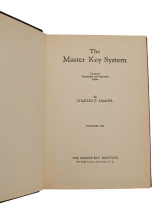 The Master Key System. Volumes 1, 3-7.